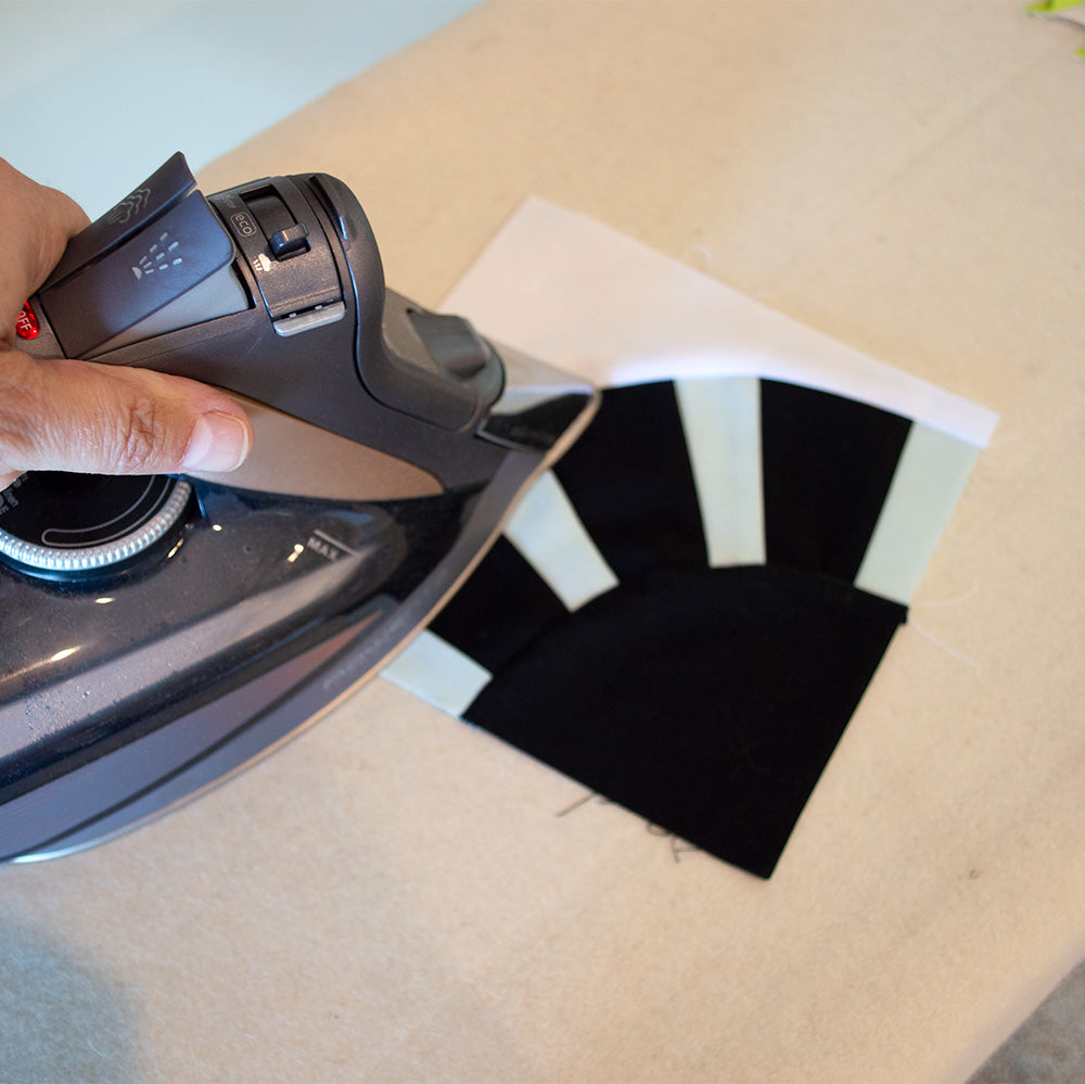 Reversible Fitted Wool Ironing Board Cover Sunshine Blooms Love Sew® UK