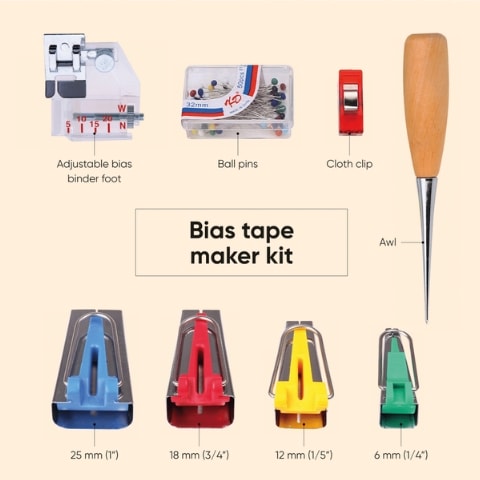 Bias Tape Maker Kit