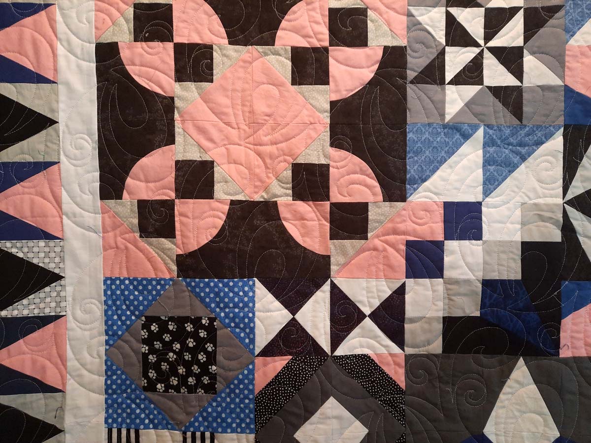 Jumbled Quilt Pattern