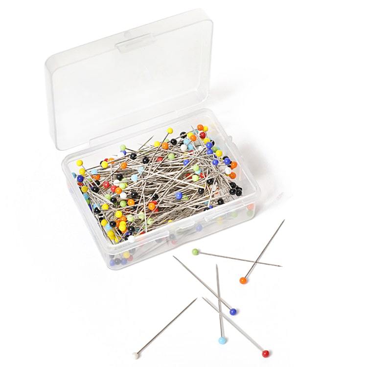 1200 Pieces Sewing Pins With Colored Ball Head 1.5 Inch 